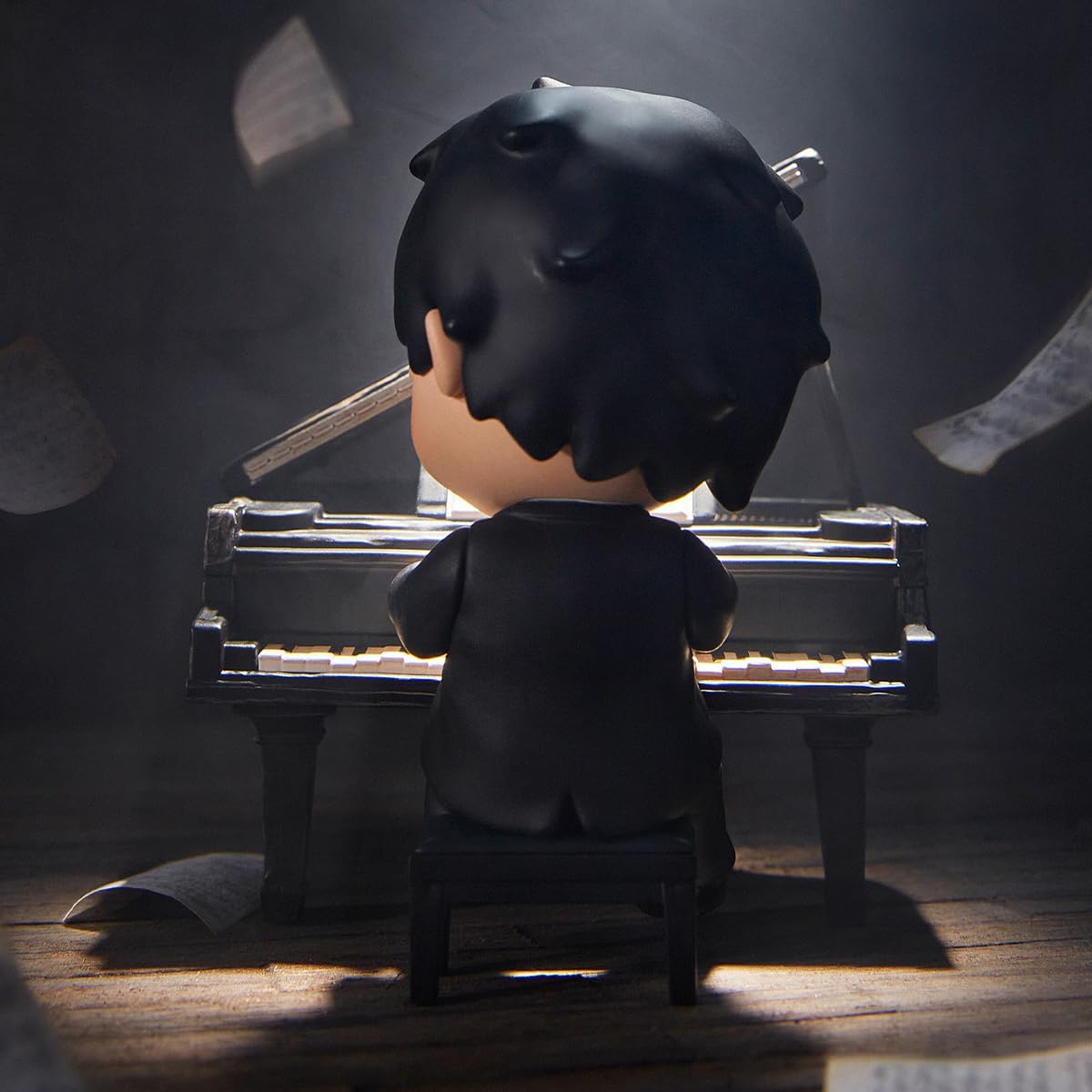 Thumbnail 3 de POP MART Hirono The Pianist – Sammlerfigur 8 cm