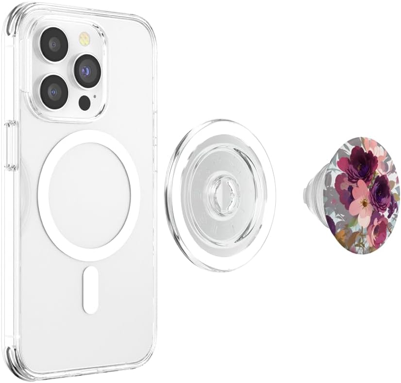 Thumbnail 2 de PopSockets Fleur Violet MagSafe Floral