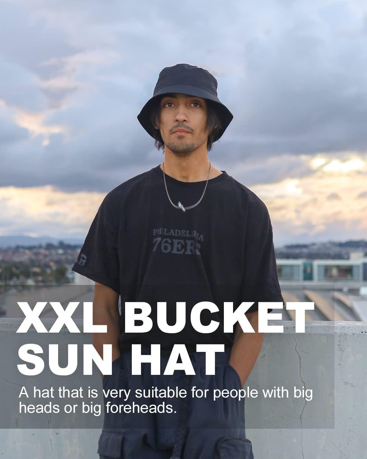 Detalle de Zylioo XXL/XL/XLarge Quick Dry Bucket Hat Review