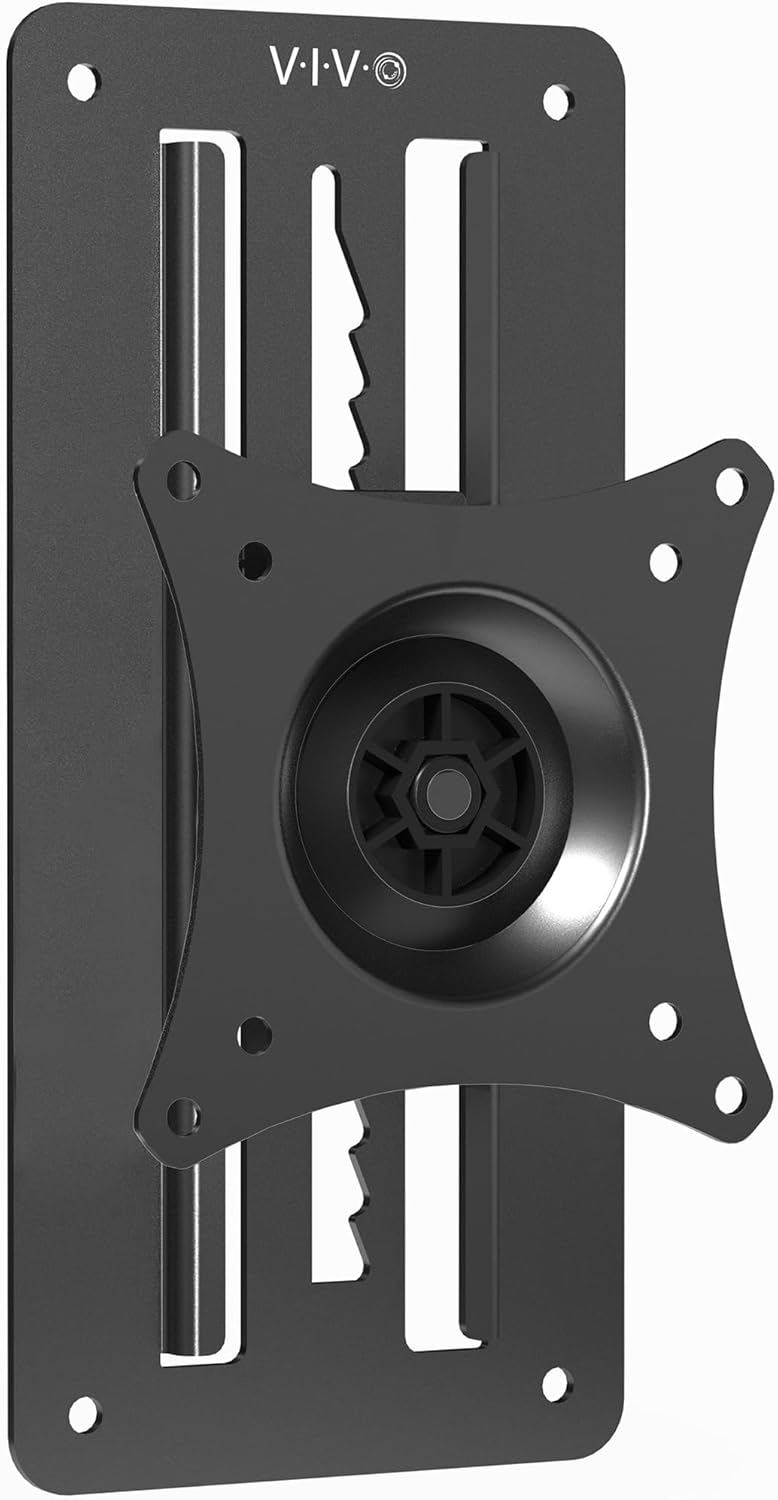 Detalle de VIVO Height Adjustable Single Monitor Wall Mount (MOUNT-VW01A) for 17–32" Screens
