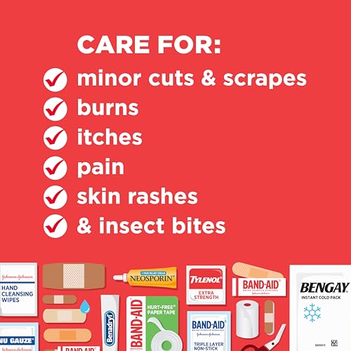 Detalle de BAND-AID Brand All-Purpose Portable Compact First Aid Kit, 160 Piece