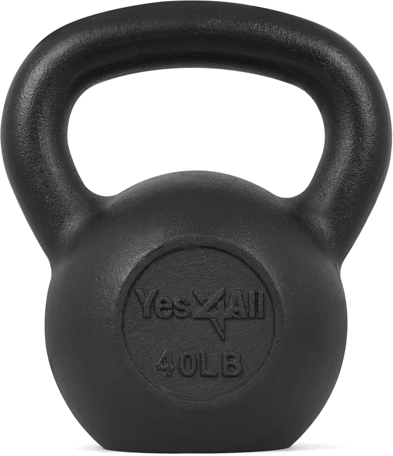 Detalle de Yes4All Cast Iron Kettlebell