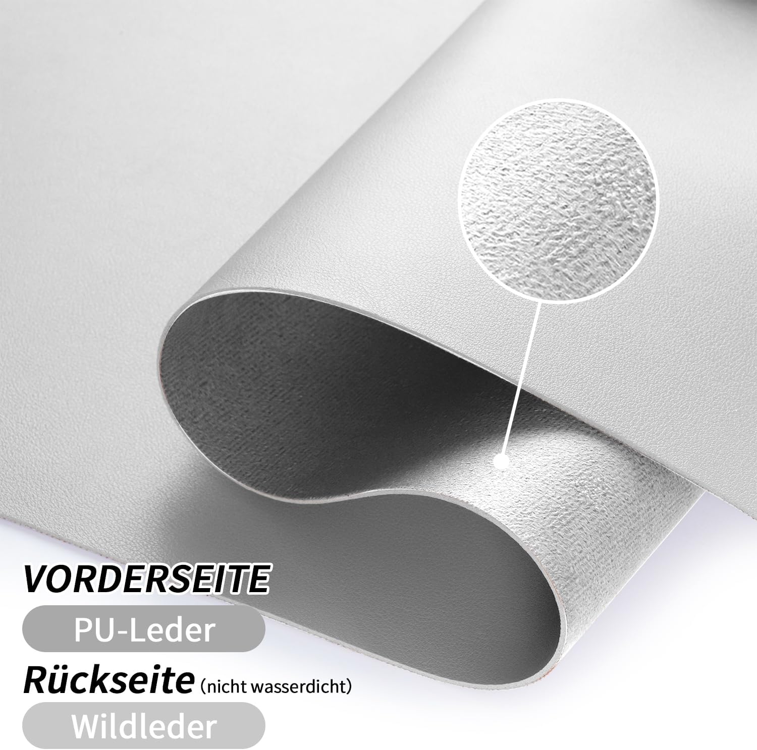 Thumbnail 4 de Schreibtischunterlage 80x40 cm mit Handgelenkauflage