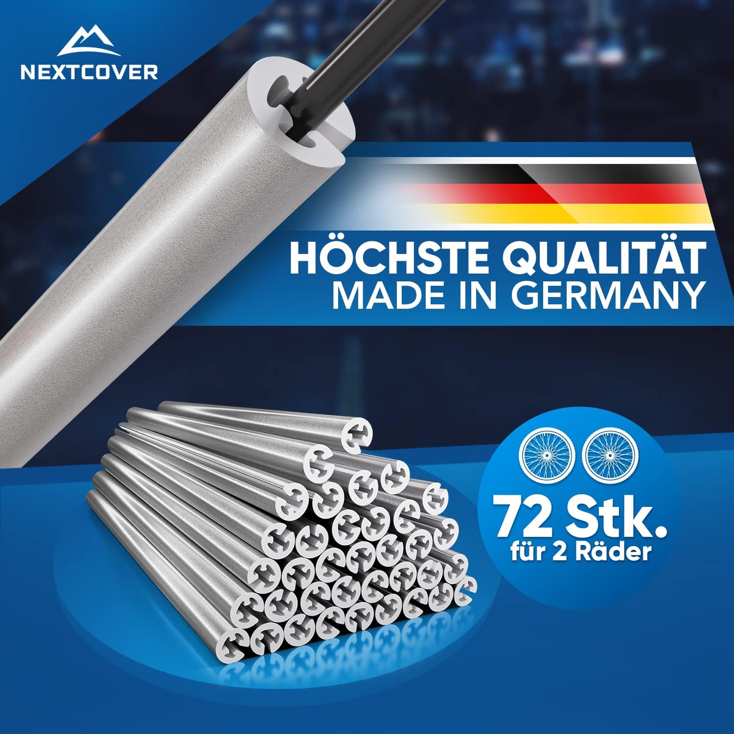 Thumbnail 5 de Nextcover Speichenreflektoren Fahrrad 360° Sichtbarkeit