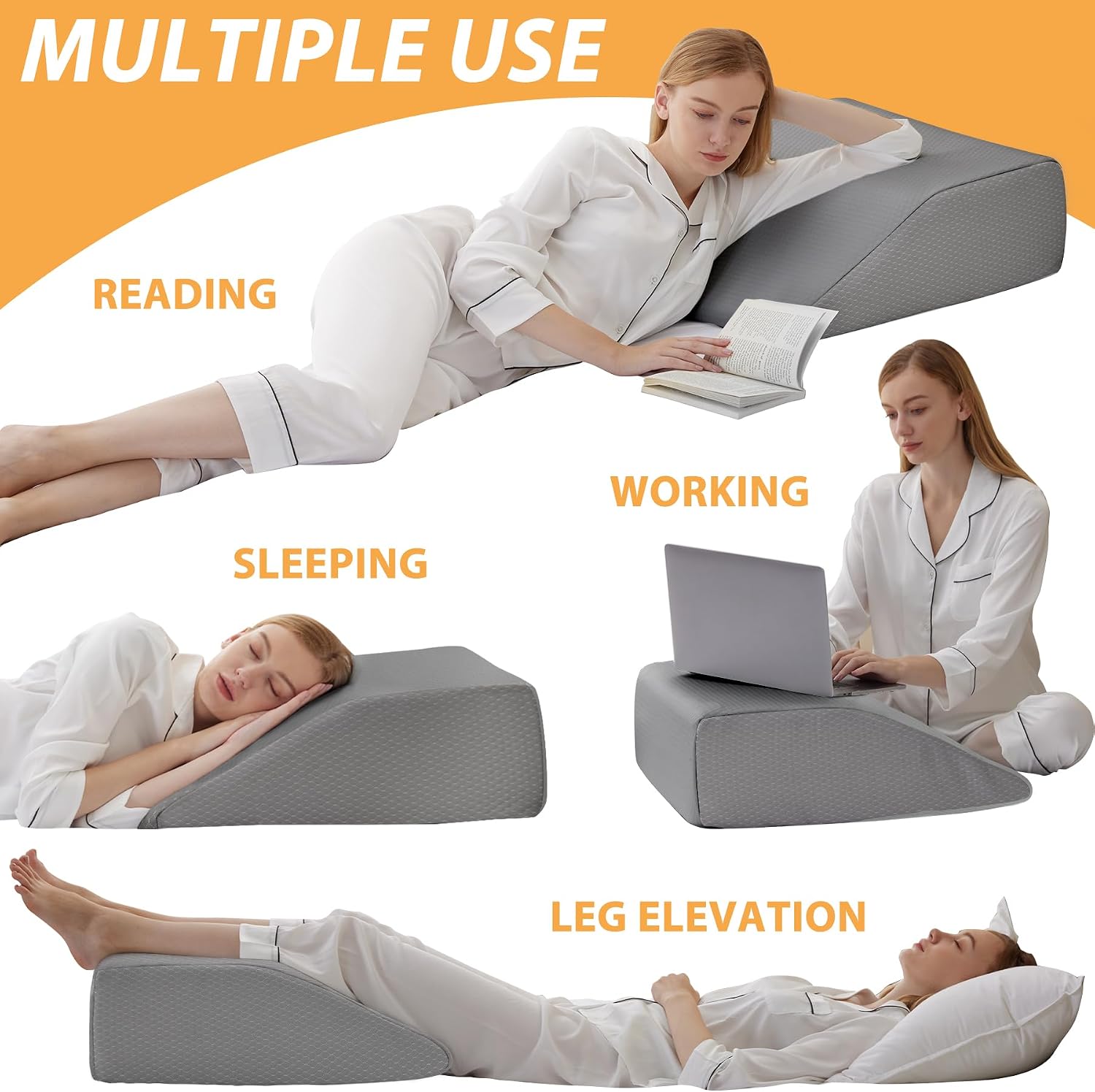 Thumbnail 1 de Bedluxe Leg Elevation Pillow, 10-Inch