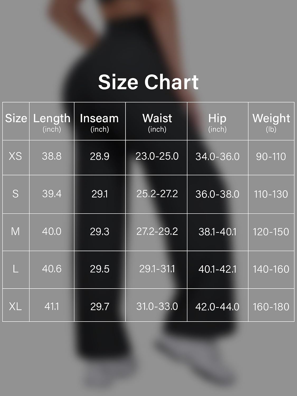 Thumbnail 5 de VOYJOY Straight Leggings Bottoms for Women: High-Waisted, Buttery Soft Wide-Leg Pants