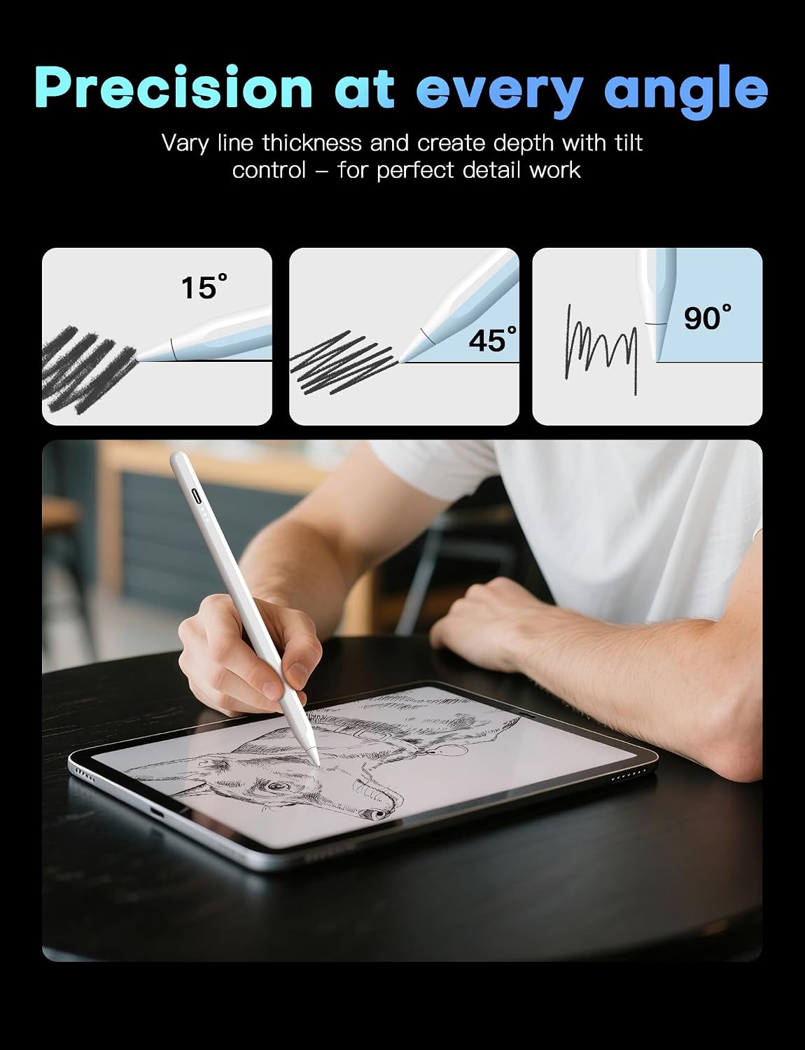 Thumbnail 5 de MEKO Pencil for iPad 13 minute charging