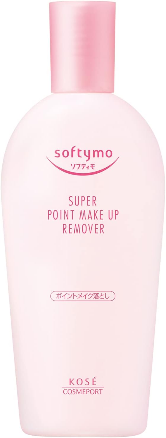 Detalle de ソフティモ スーパー ポイントメイクアップリムーバー 230mL|密着ジェル・ウォータープルーフマスカラ対応、鼻用角栓パック付き