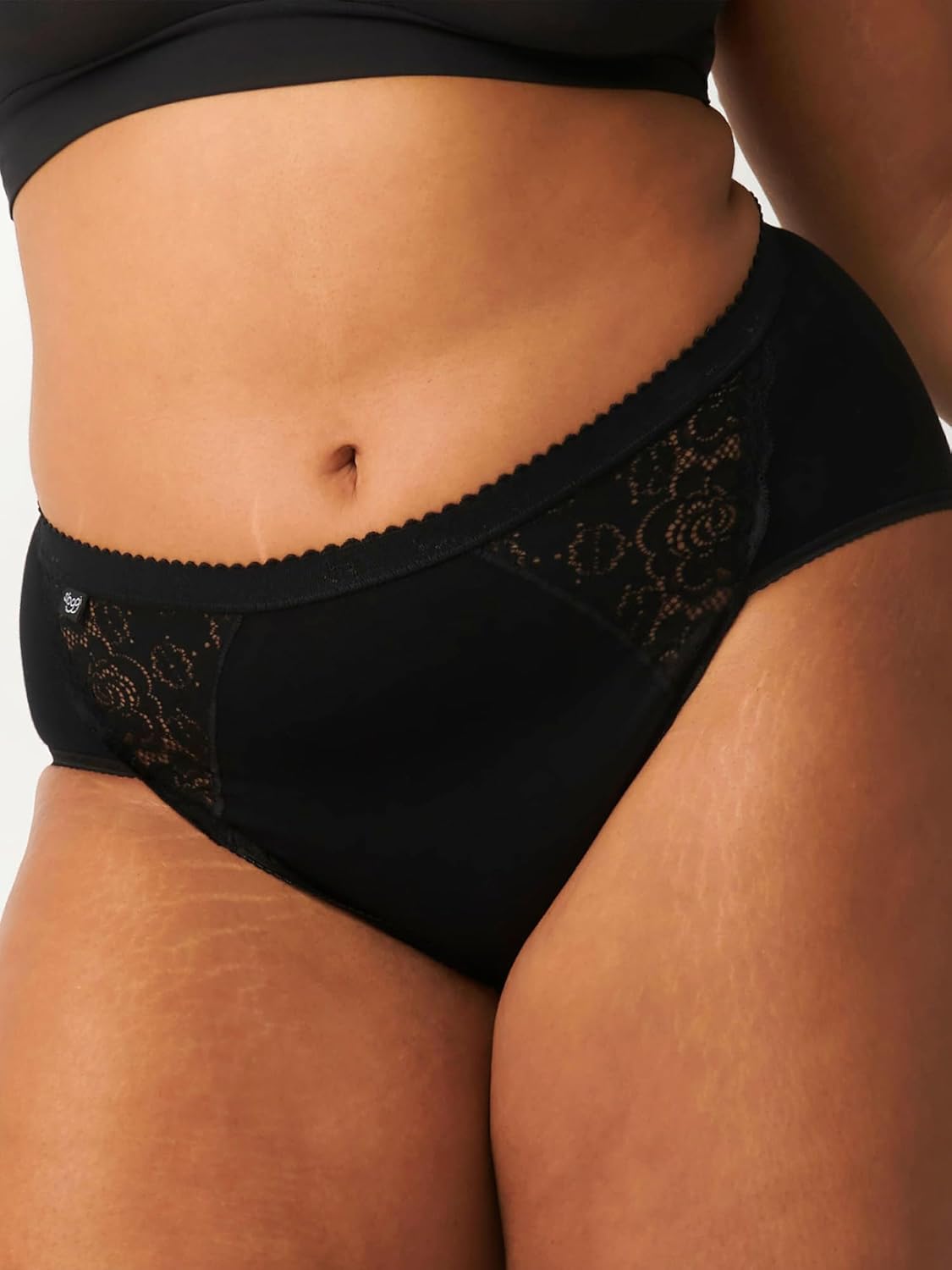 Thumbnail 3 de Sloggi Chic Midi 4p Culotte Femme (Lot de 4) — Confort en coton avec stretch