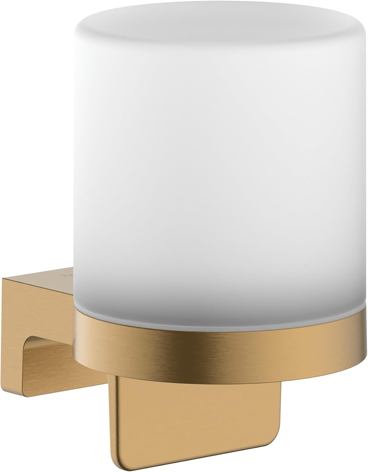 Detalle de hansgrohe AddStoris S 41765670 – ścienny dozownik mydła, czarny mat, metal i szkło