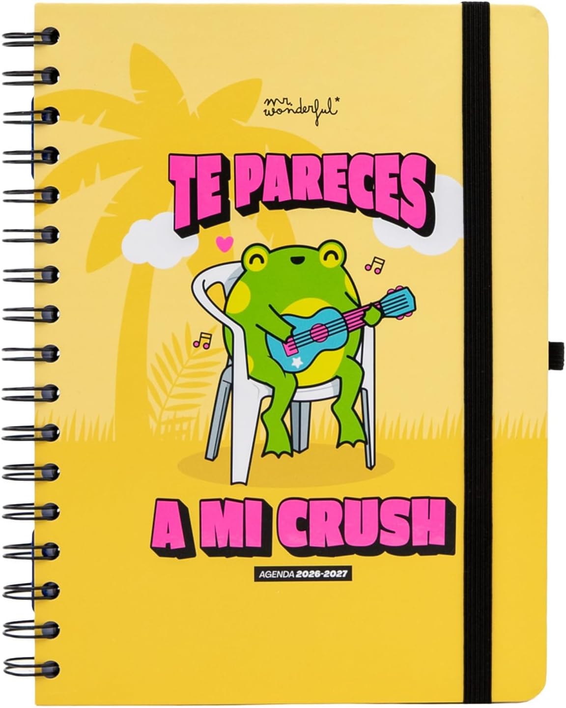 Detalle 2 de Mr. Wonderful – Agenda escolar 2026-2027 (18 meses) con pegatinas y extras