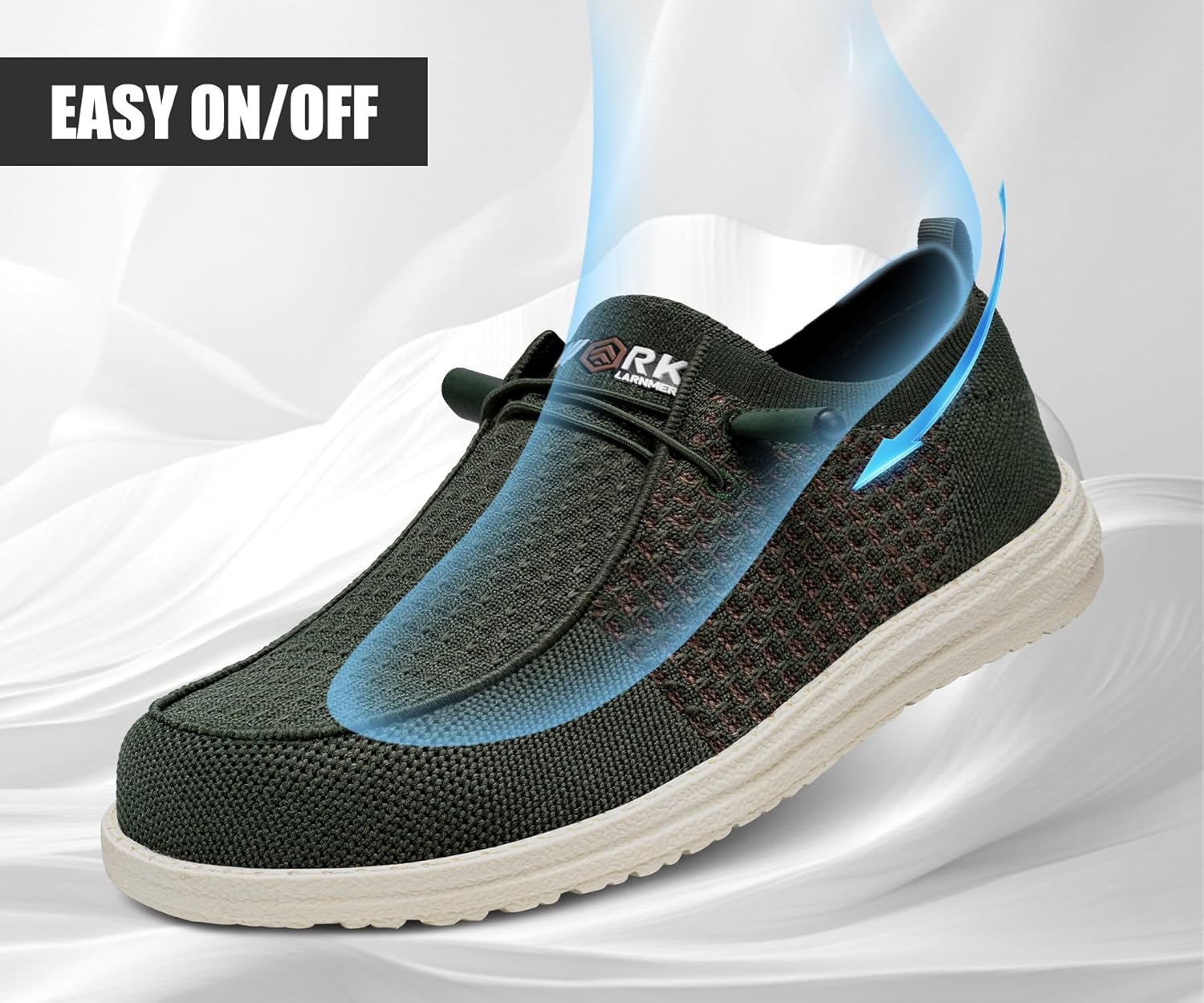 Detalle 2 de Slip-on Steel Toe Shoes for Men