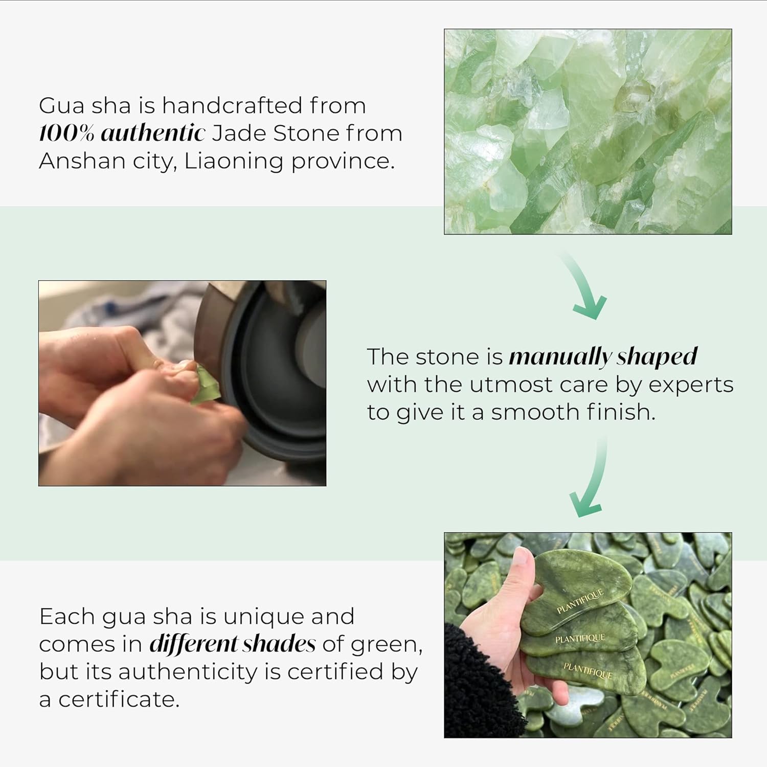 Thumbnail 4 de Plantifique Gua Sha Facial Tools ⚙