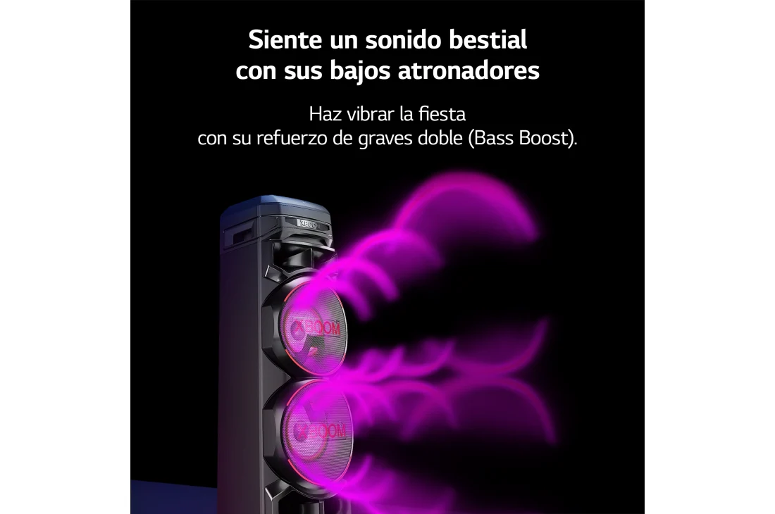 Detalle 2 de LG XBOOM RNC9 Altavoz de gran potencia con mesa DJ