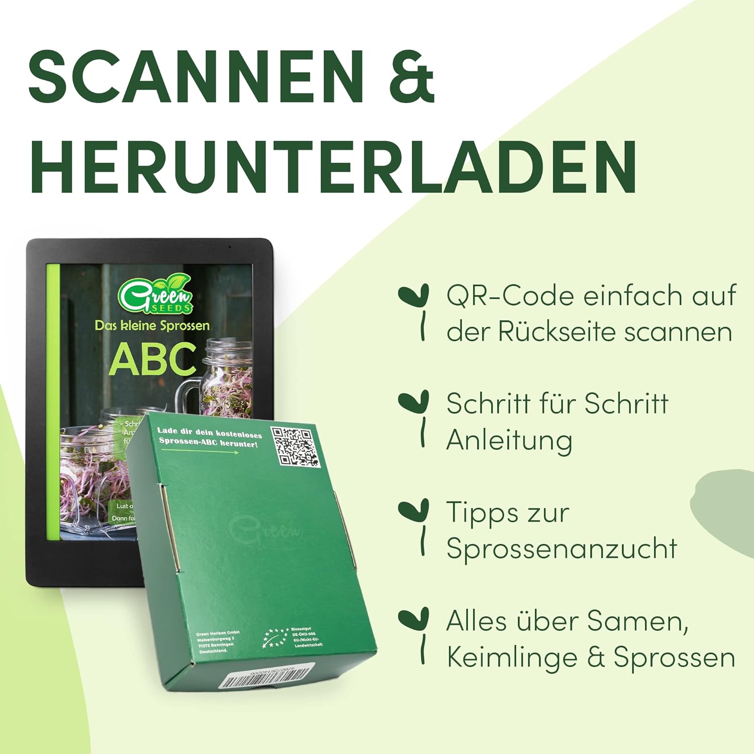 Thumbnail 4 de Green SEEDS Probierset 10er 🌱