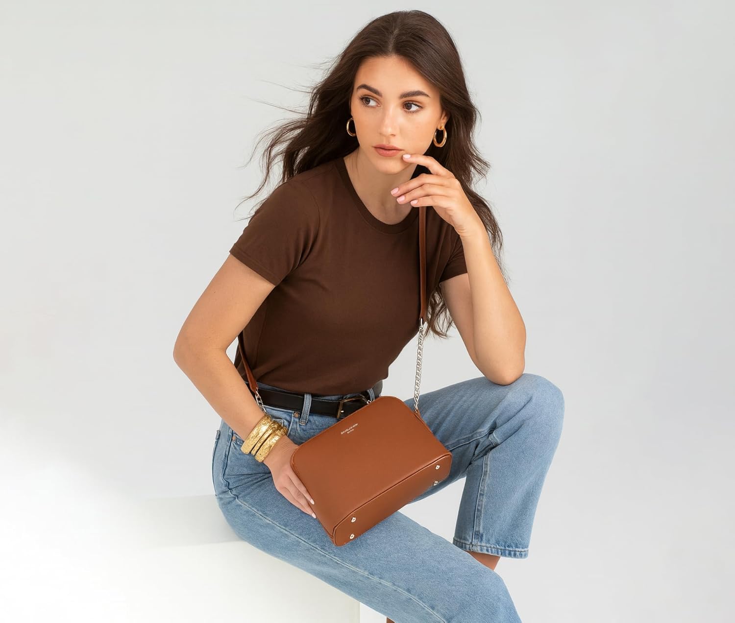 Thumbnail 2 de David Jones Petit sac bandoulière 22 cm