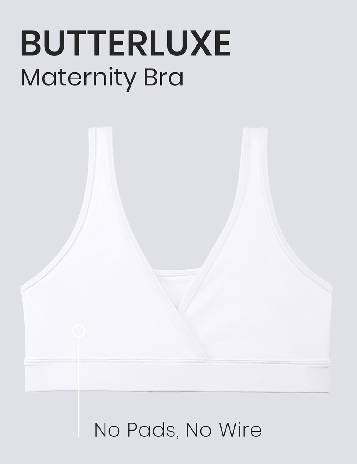 Thumbnail 2 de CRZ YOGA Butterluxe maternità Crossover Senza Fili: reggiseno comodo e versatile per allattamento