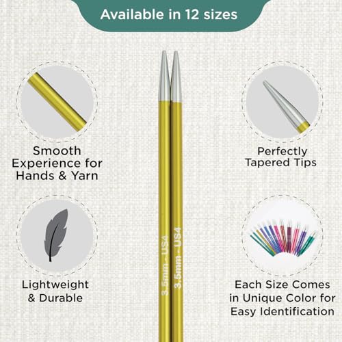 Thumbnail 2 de KnitPro Zing Agujas Circulares Intercambiables de Aluminio 🌈