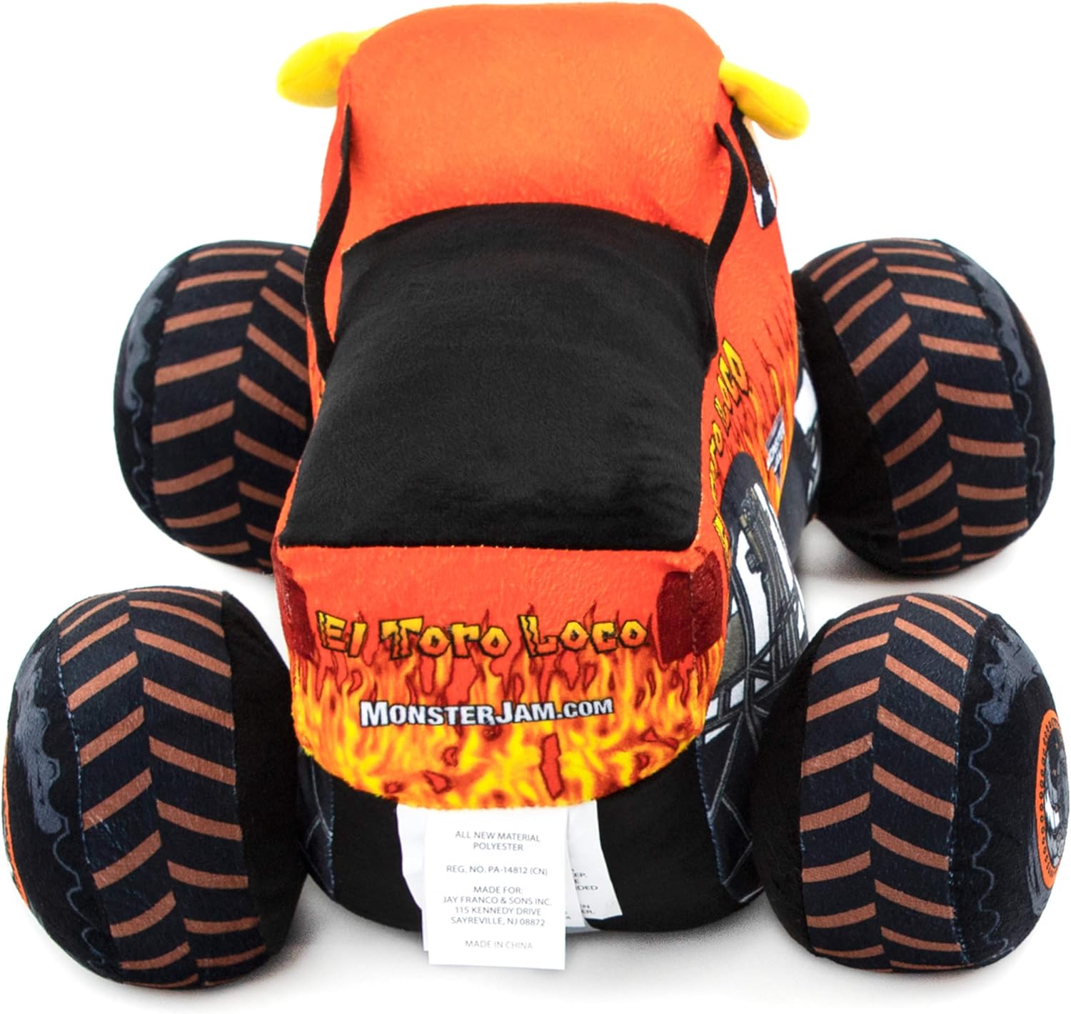 Thumbnail 2 de Jay Franco Monster Jam El Toro Loco Plush Pillow Buddy (32cm) – Kids ultra-soft character plush & cosy cushion, official licensed product