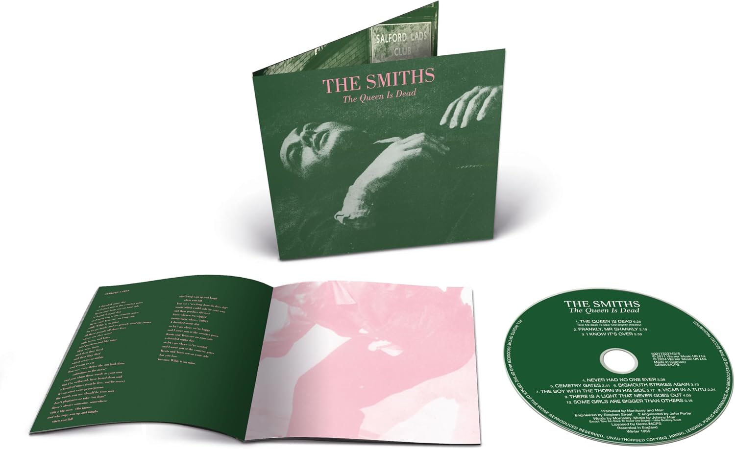 Detalle de The Smiths『The Queen is Dead』ソフトパックCD再発盤|1986年発表の3rdアルバム