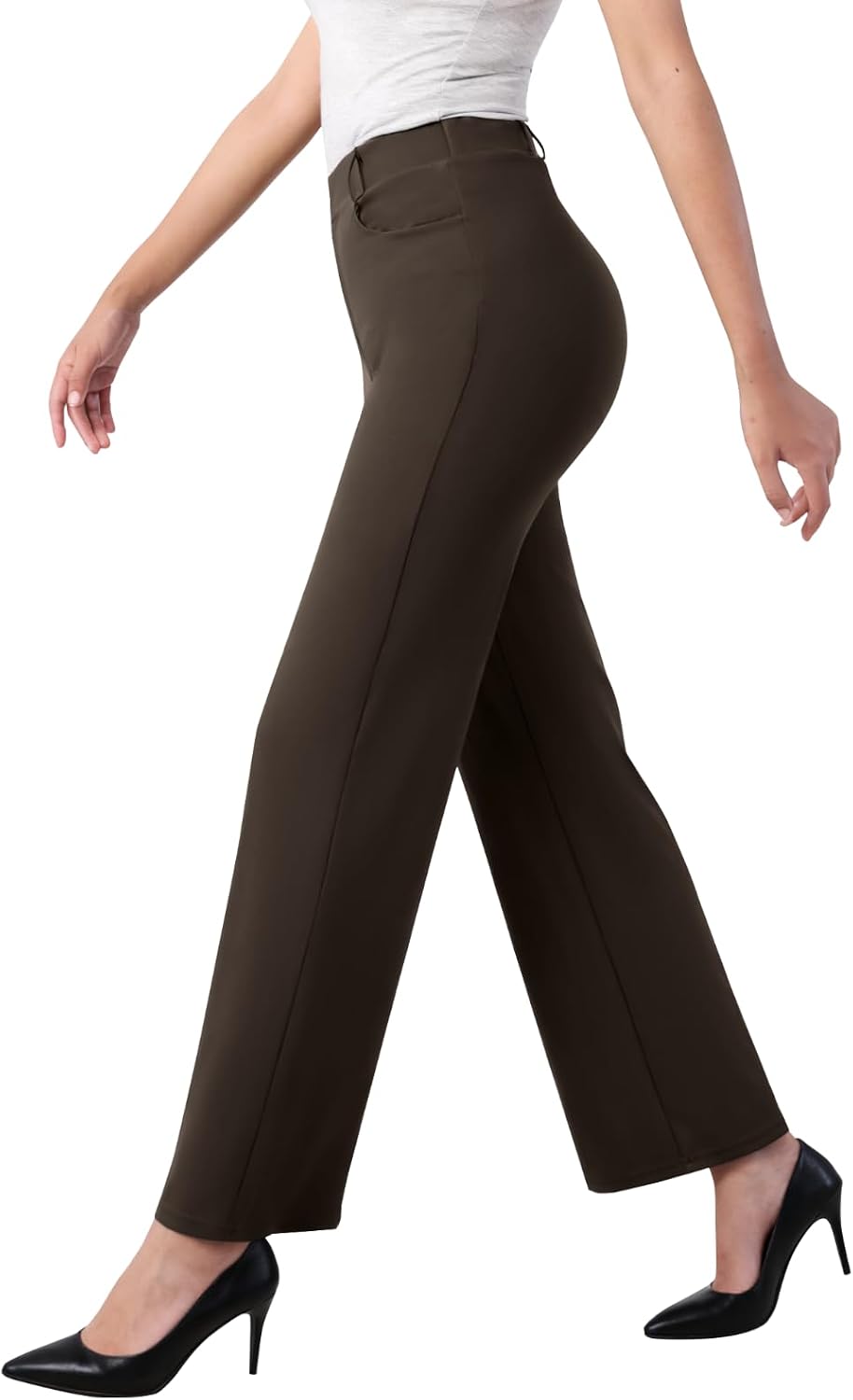 Thumbnail 6 de Pantalon stretch taille haute Glacspyg