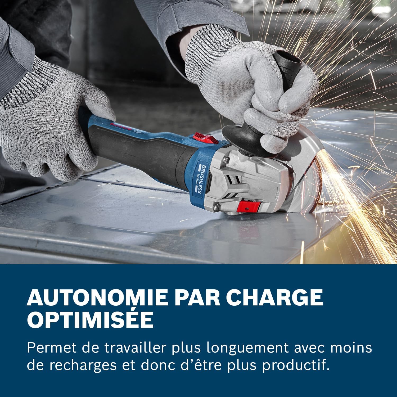 Thumbnail 3 de Bosch Professional GWS 18V-8 meuleuse 125 mm 🛠️