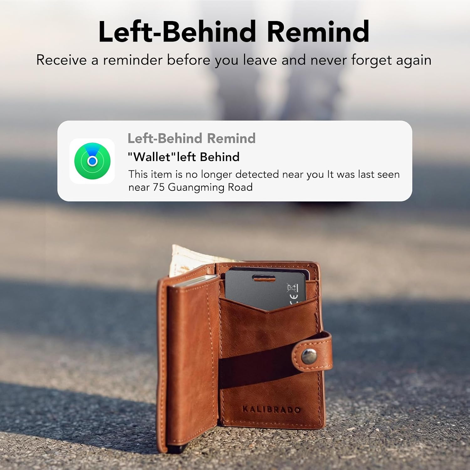 Thumbnail 5 de CASCHO Wallet Tracker Carte – Carte localisateur MFi certifiée, MagSafe, IP68 et Find My pour iOS