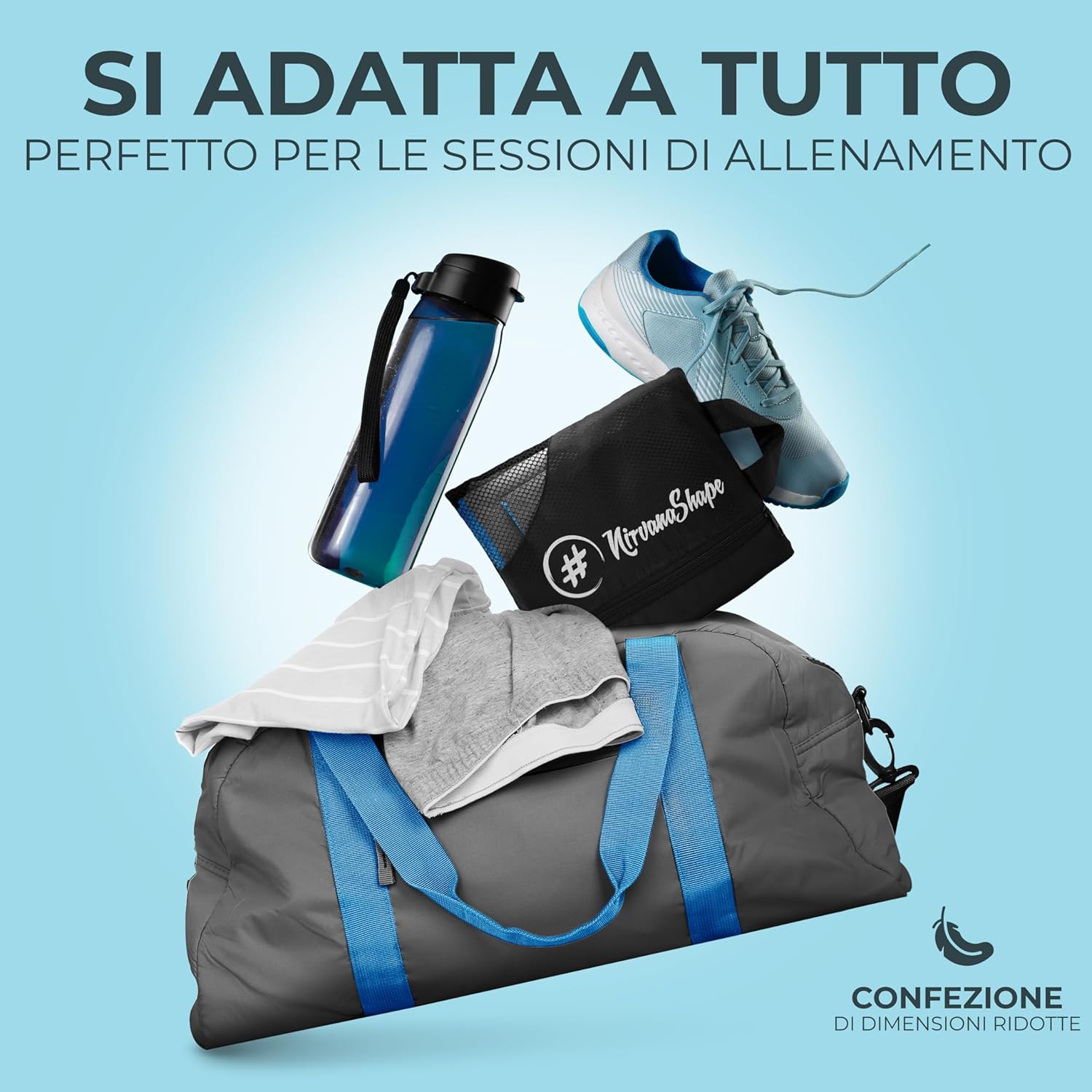 Thumbnail 2 de NirvanaShape Microfibra – Asciugamano da Viaggio 120 x 60 cm
