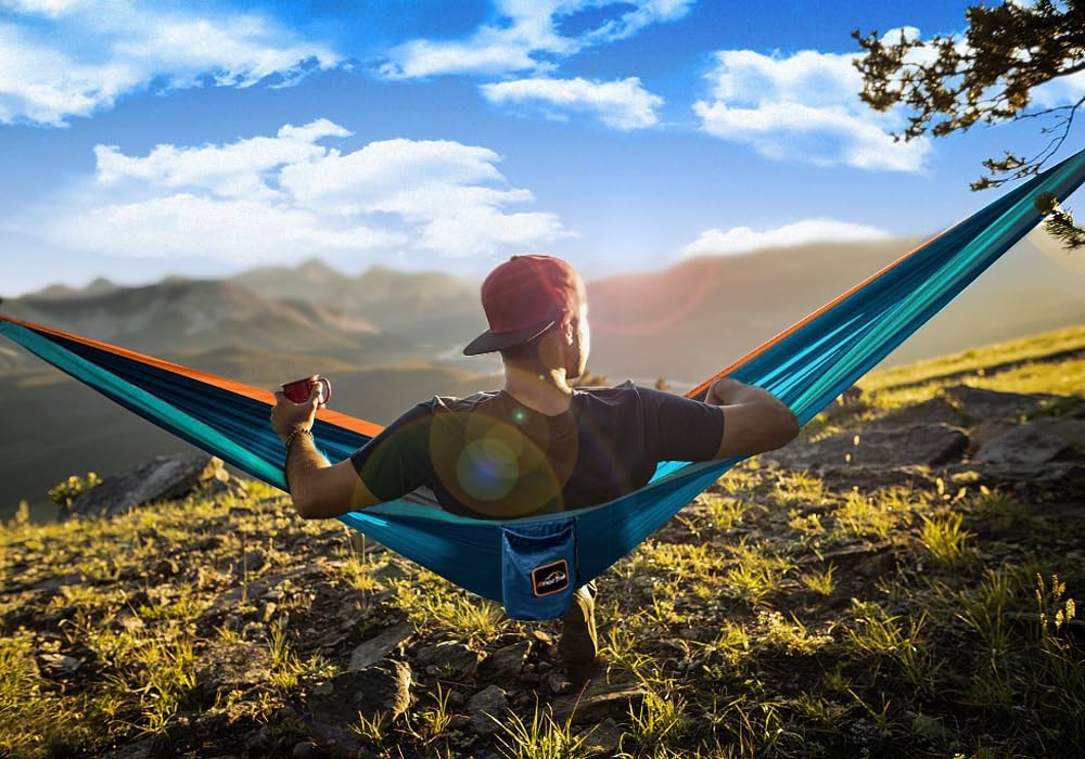 Thumbnail 6 de AnorTrek Outdoor Hammock 1-Person 280x140 cm — Ultra-Light Camping Hammock with Tree Straps