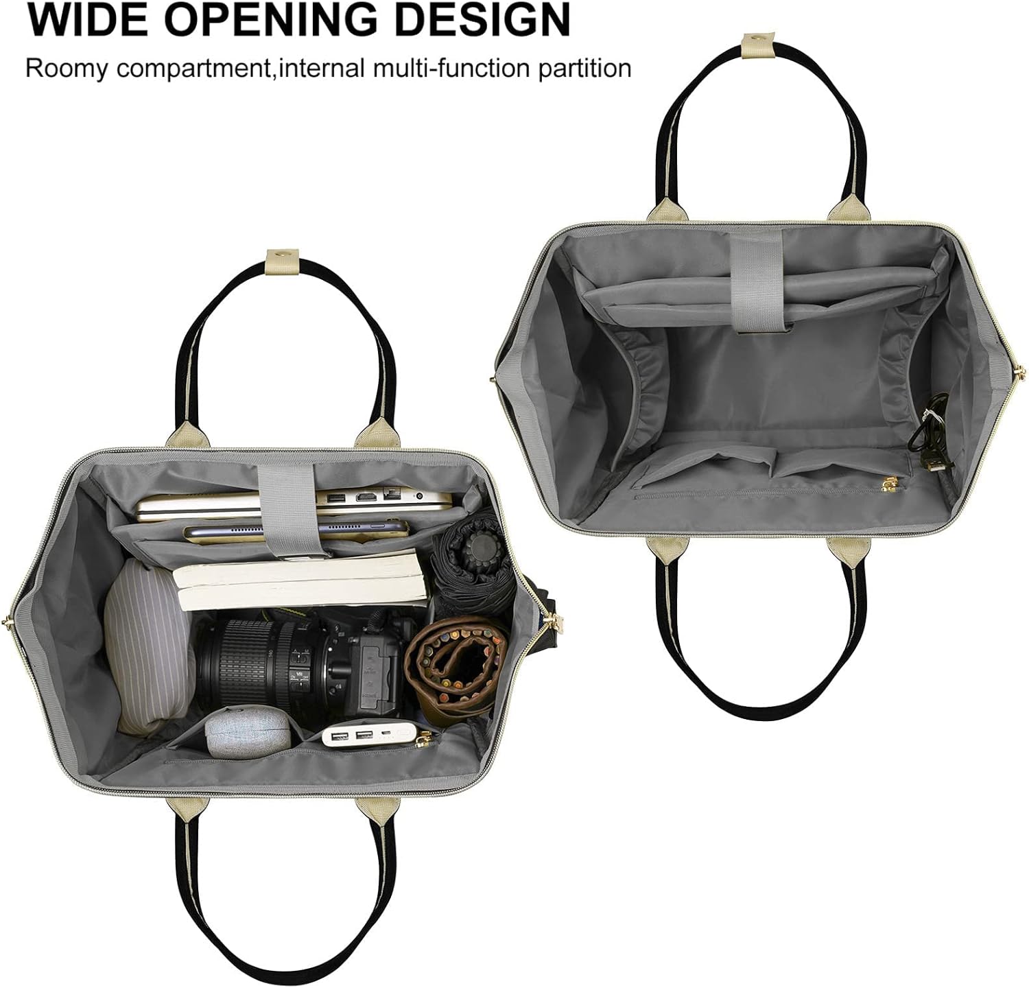 Thumbnail 4 de VSNOON Laptop Backpack 15.6 inch USB charging port