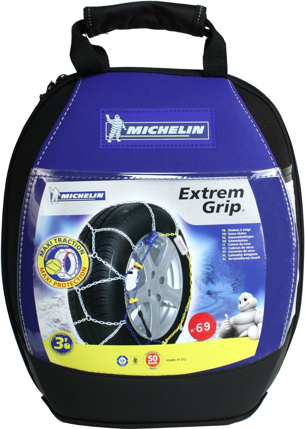 Thumbnail 1 de Michelin 007669 Extreme Grip – metalowe łańcuchy śniegowe 9 mm