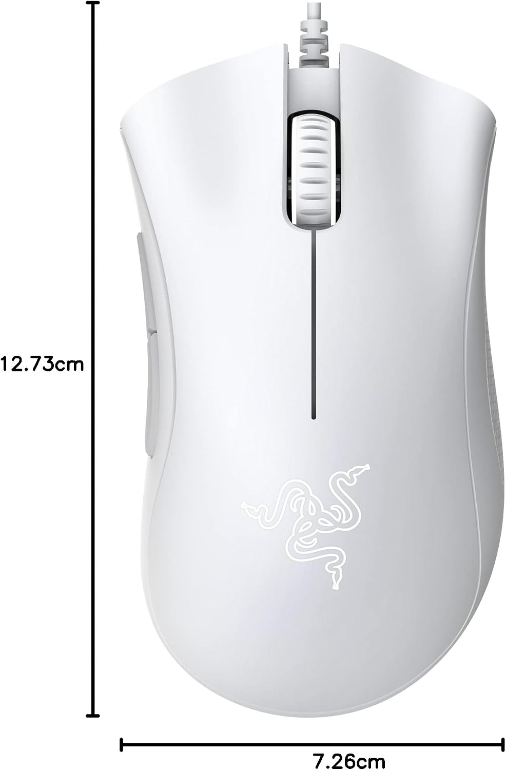 Thumbnail 5 de Razer DeathAdder Essential RZ01-03850200-R3U1 Gaming Mouse, 6,400 DPI, Mercury White