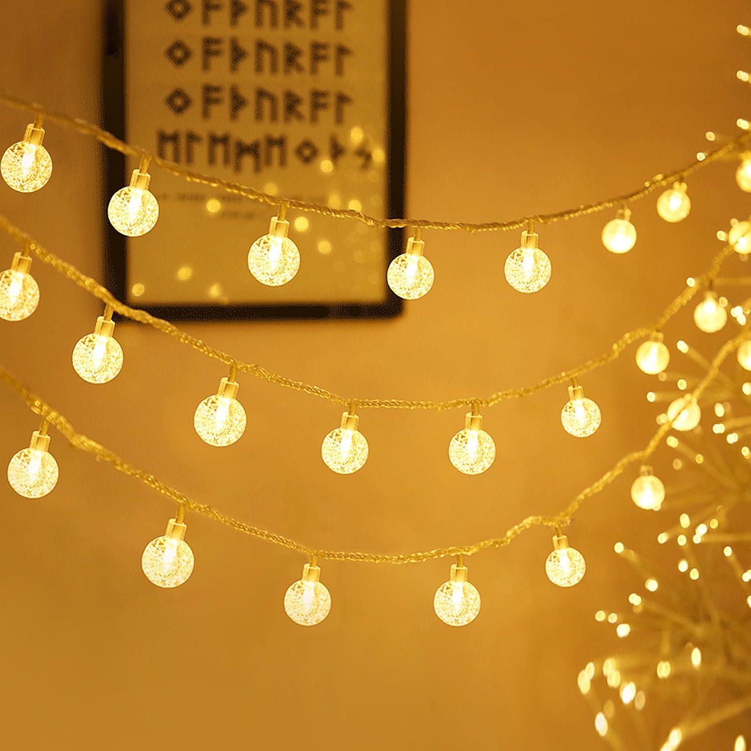 Detalle de Zorela Globe fairy lights 15m 100 LED
