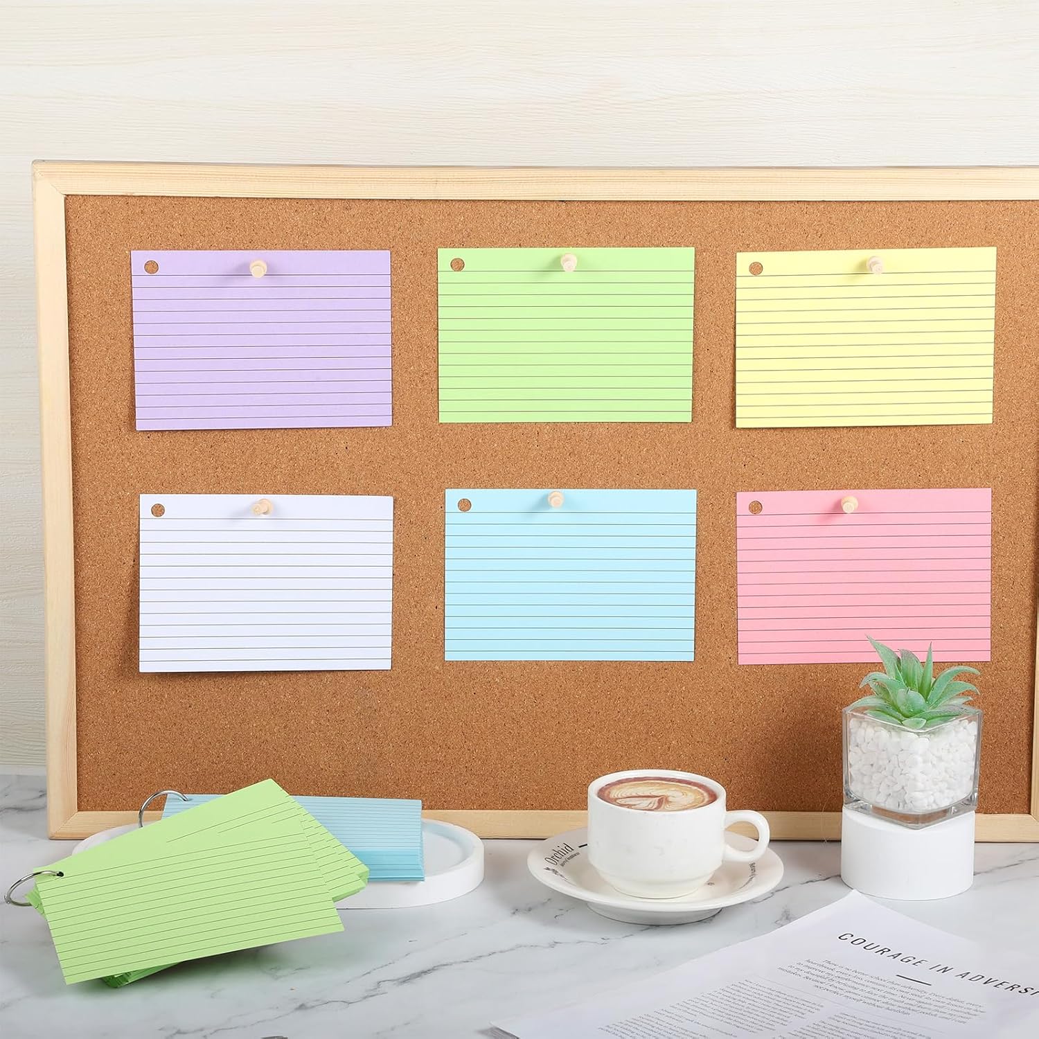 Thumbnail 6 de A6 Ruled Index Cards 600 pack 📚