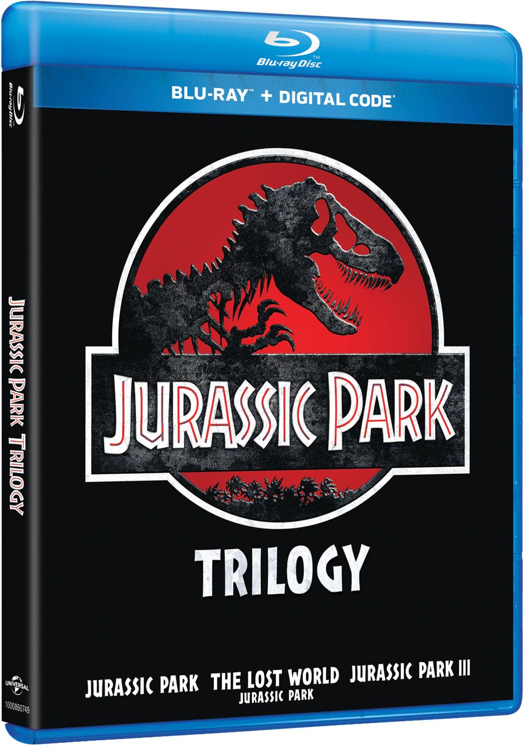 Thumbnail 1 de Jurassic Park Trilogy 191329288108 Blu-ray + Digital, 3-Film Collection