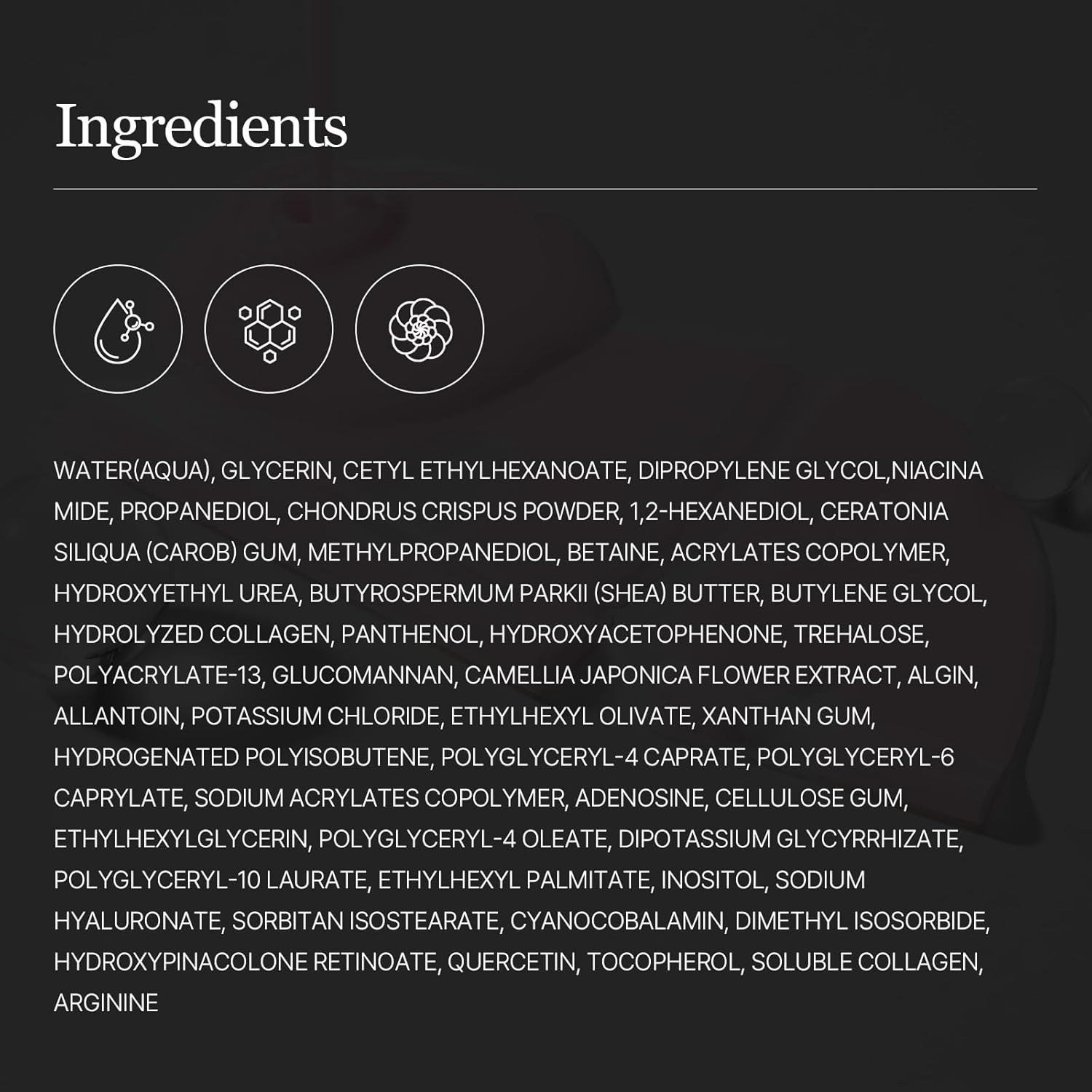 Detalle de Round Lab Camellia Collagen Mask Hydrogel (30-min) for Sensitive Skin