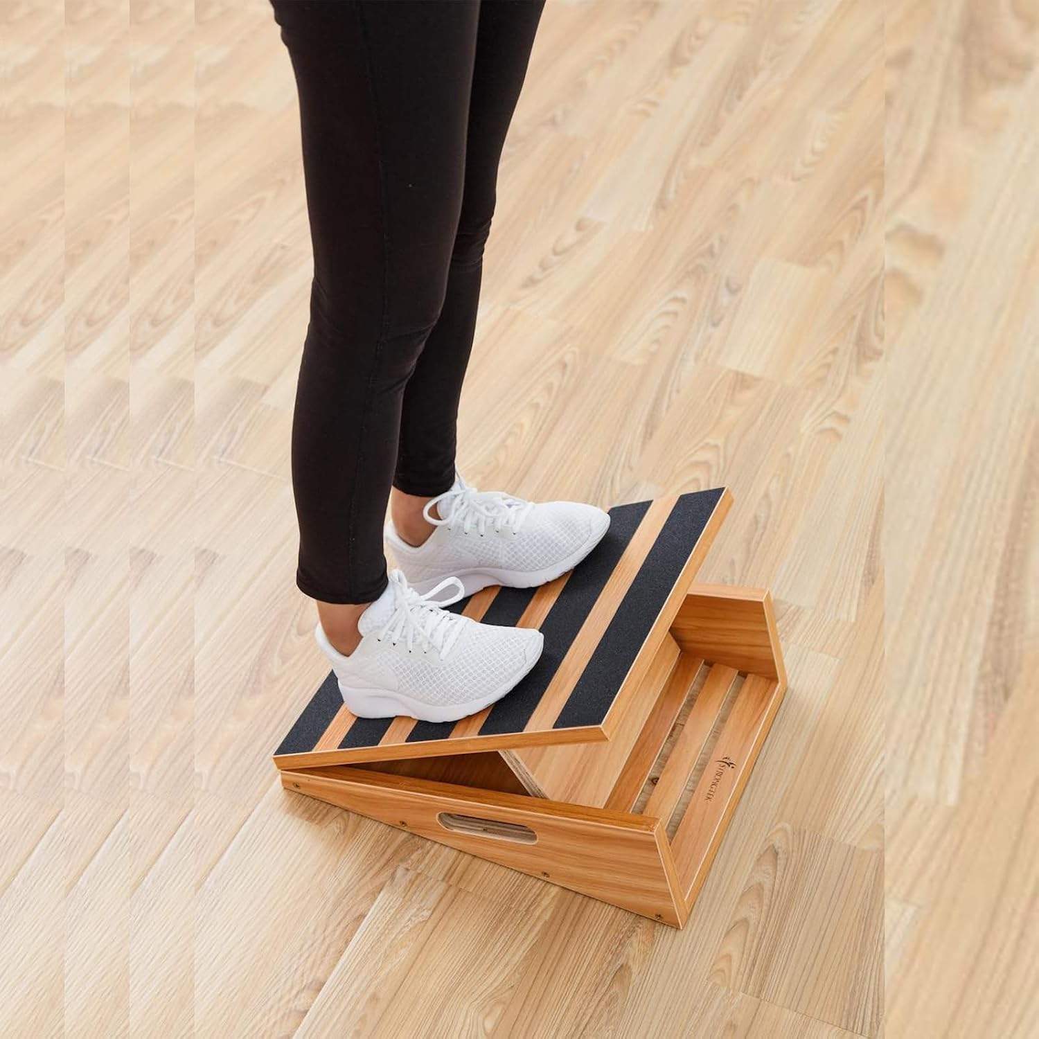 Thumbnail 6 de StrongTek Professional Wooden Slant Board — 5-Position Incline, 500 lb Capacity