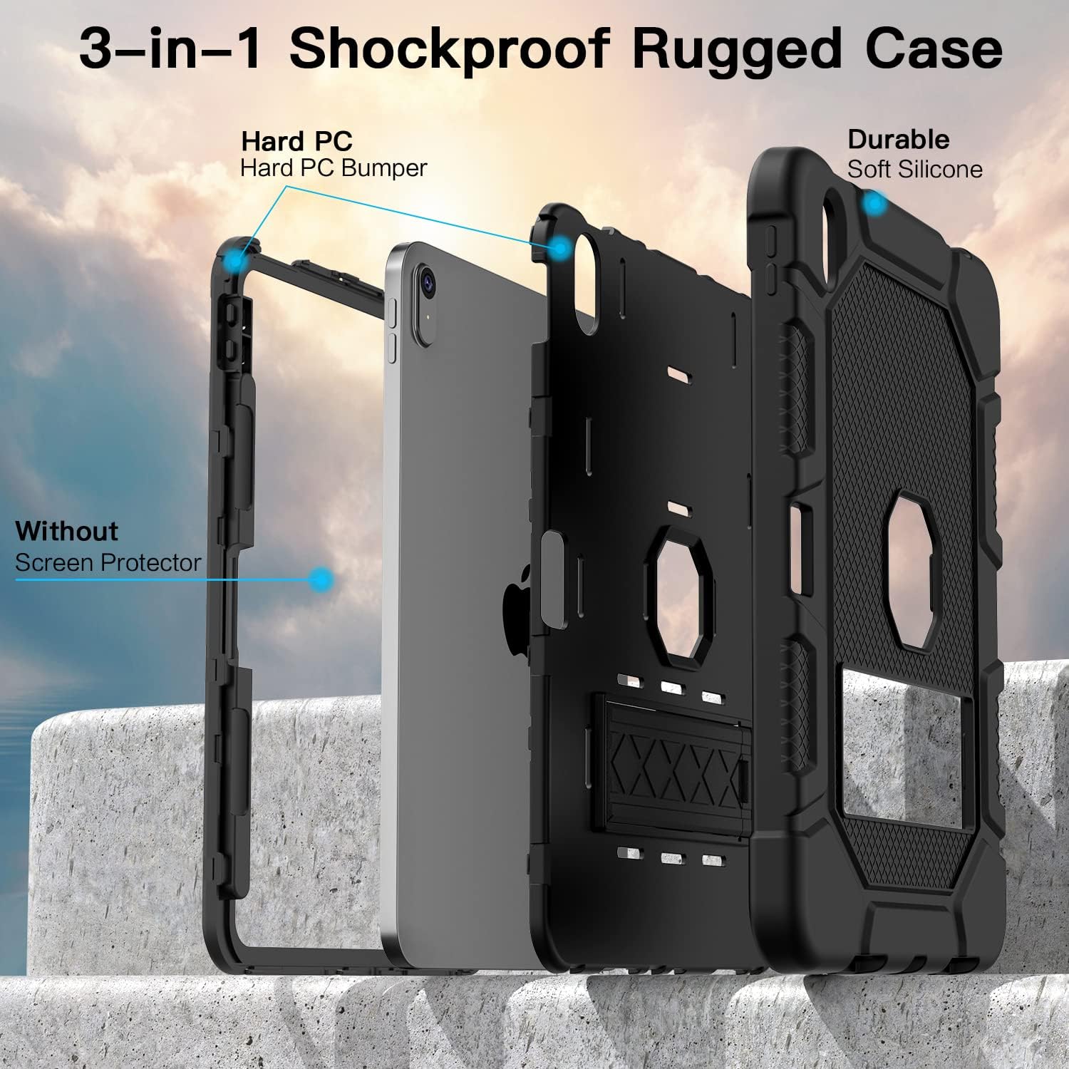 Thumbnail 4 de Azzsy Case for iPad 11-inch with Pencil Holder