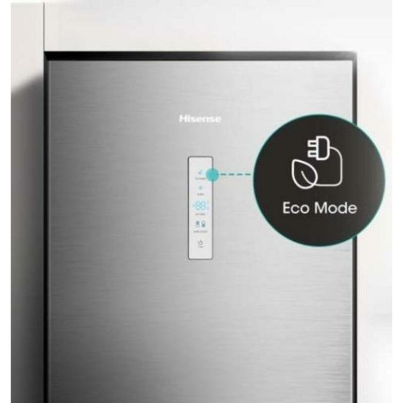 Detalle de Hisense RB440N4CCB No Frost: frigorífico combi de 300 L pensado para familias que apuestan por la organización