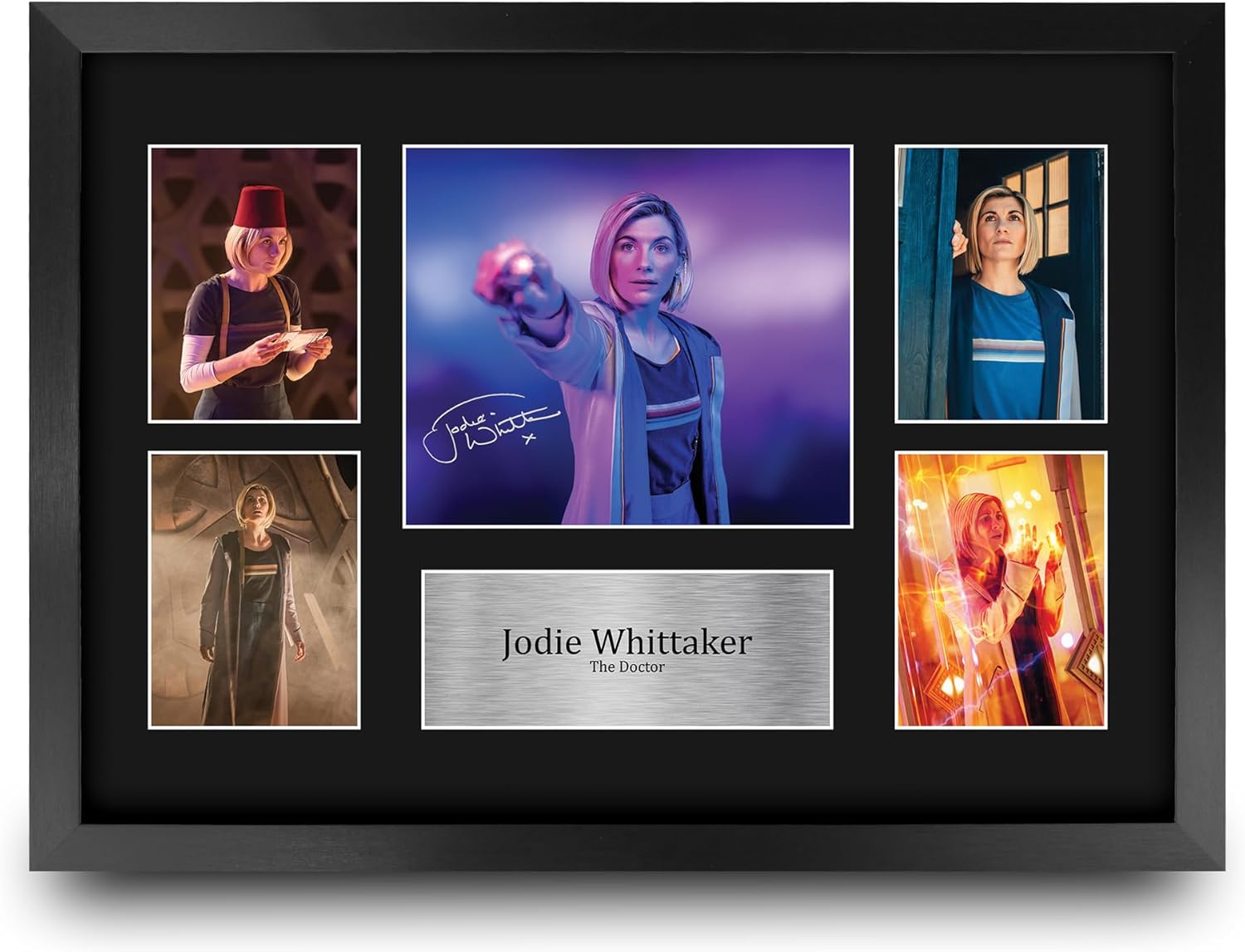 Thumbnail 3 de HWC Trading Jodie Whittaker Signed A4 Printed Autograph Doctor Who Photo Display