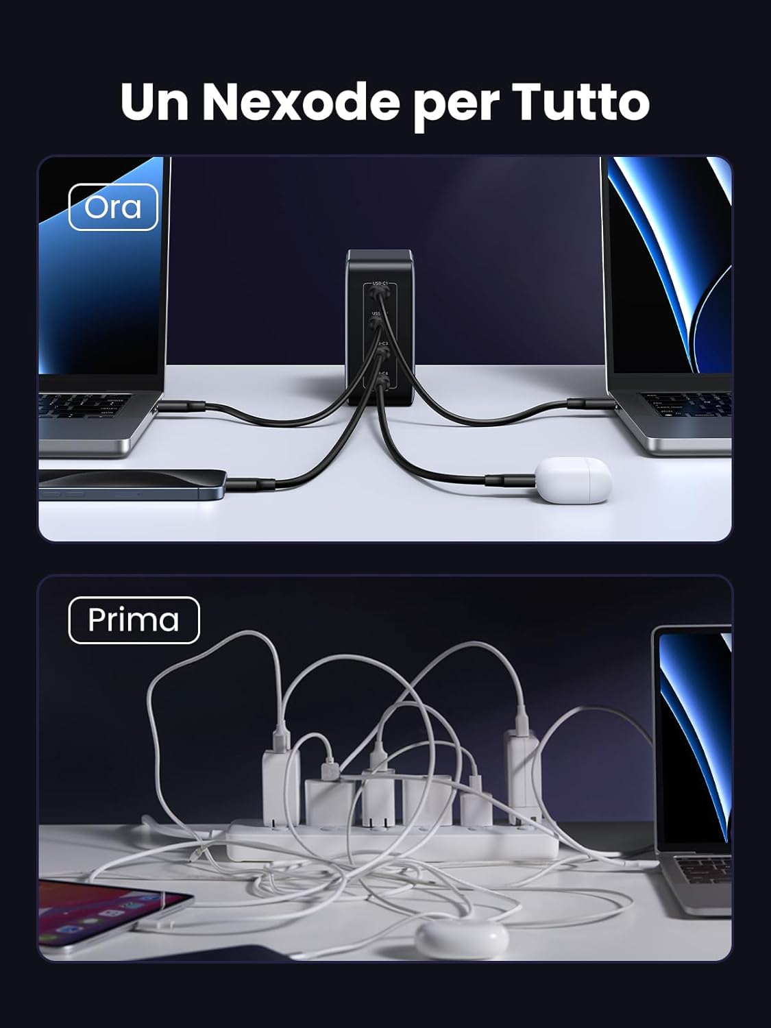 Thumbnail 6 de UGREEN Nexode Caricatore 100W 4 Porte USB-C