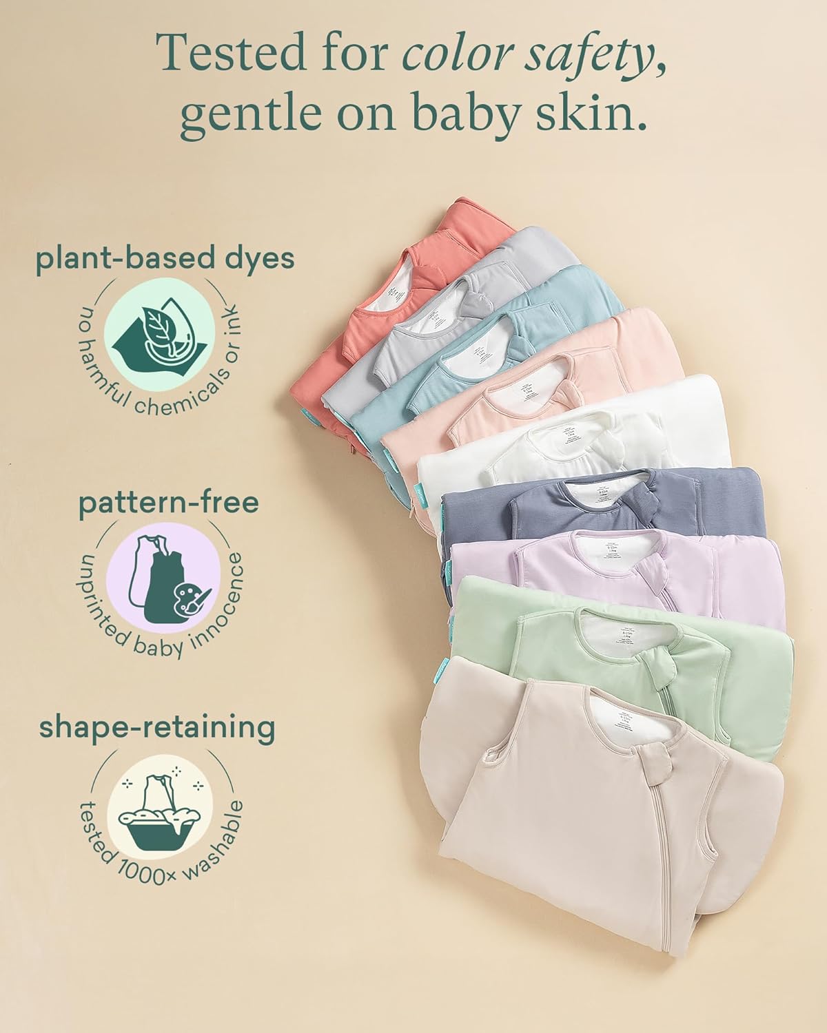 Thumbnail 5 de PurComfy Supersoft Sleep Sack 1.0 TOG (Bamboo Viscose) Baby Wearable Blanket