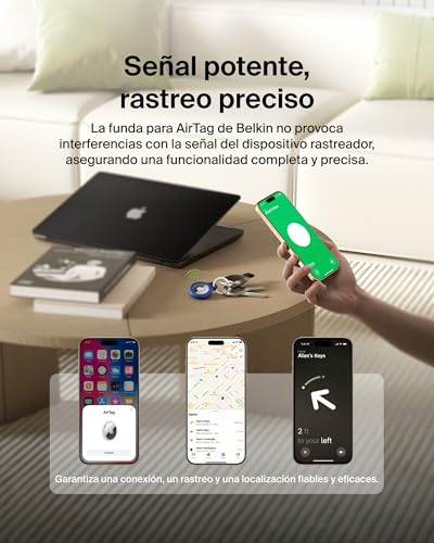 Detalle 2 de Belkin Llavero AirTag funda resistente azul