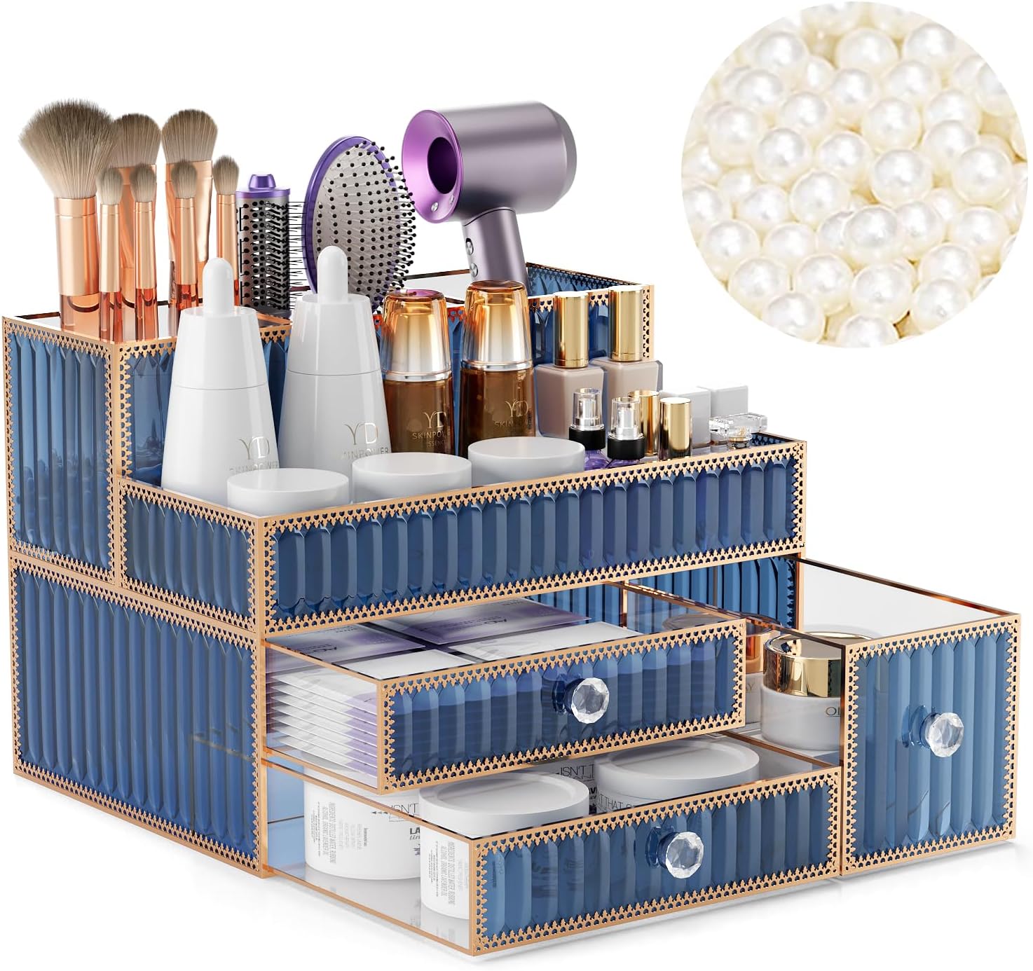 Detalle de Youdepot Hair Tool Organizer: a practical vanity companion for everyday organisation