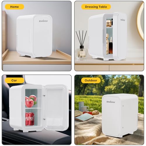 Thumbnail 7 de Enventor 6L Mini Fridge: Portable Cooler and Warmer with AC + 12V DC