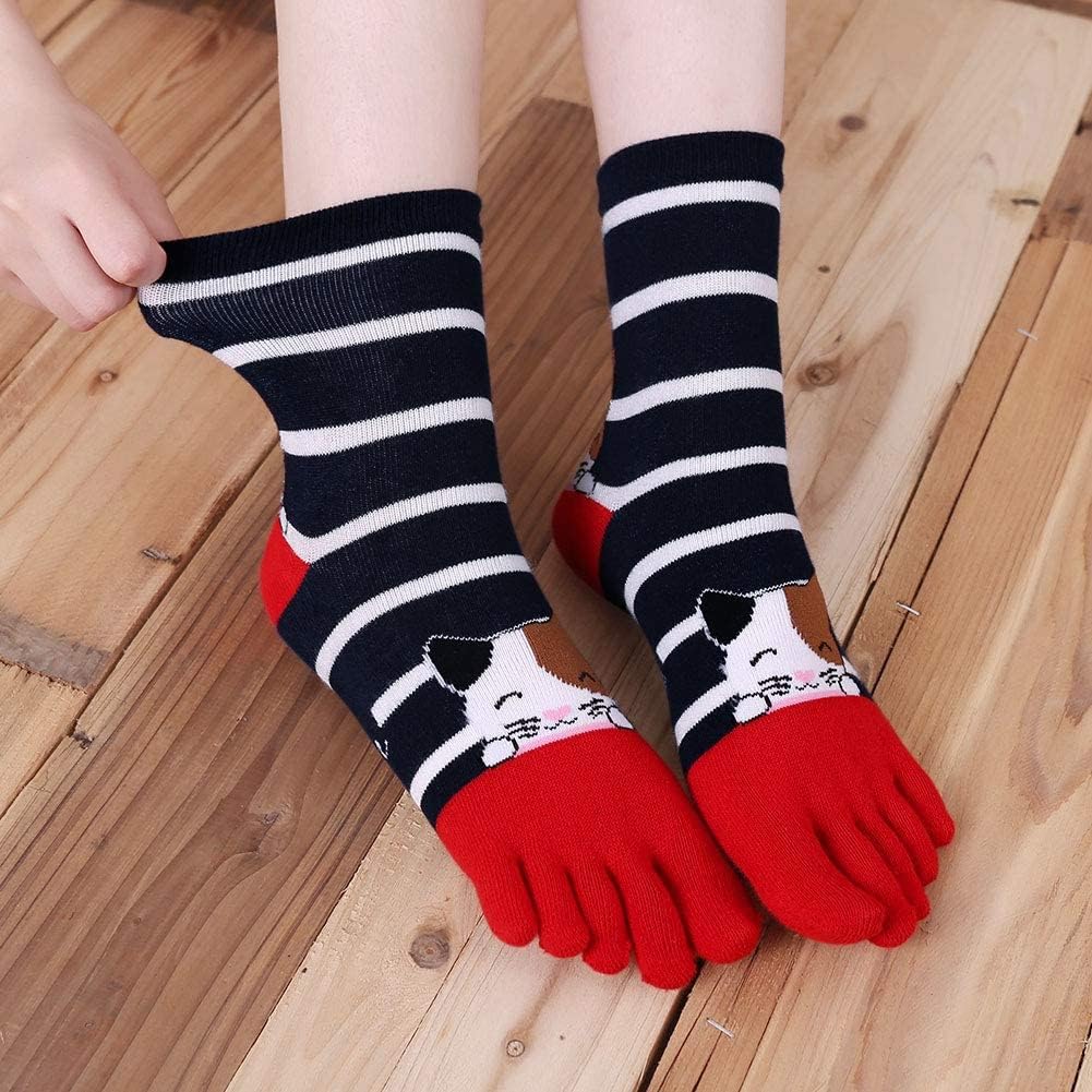 Detalle 2 de Chaussettes à Doigts Femme 5 paires