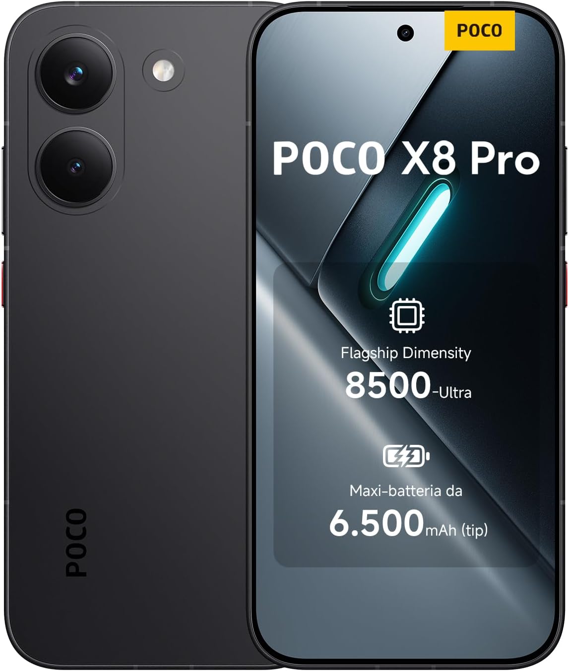 Detalle de Xiaomi POCO X8 Pro 8+512GB, 6500 mAh