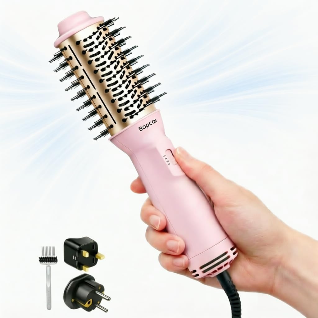 Detalle de Bopcal Mini Brosse Soufflante Voyage 4 en 1: compacte, polyvalente et idéale pour les voyages