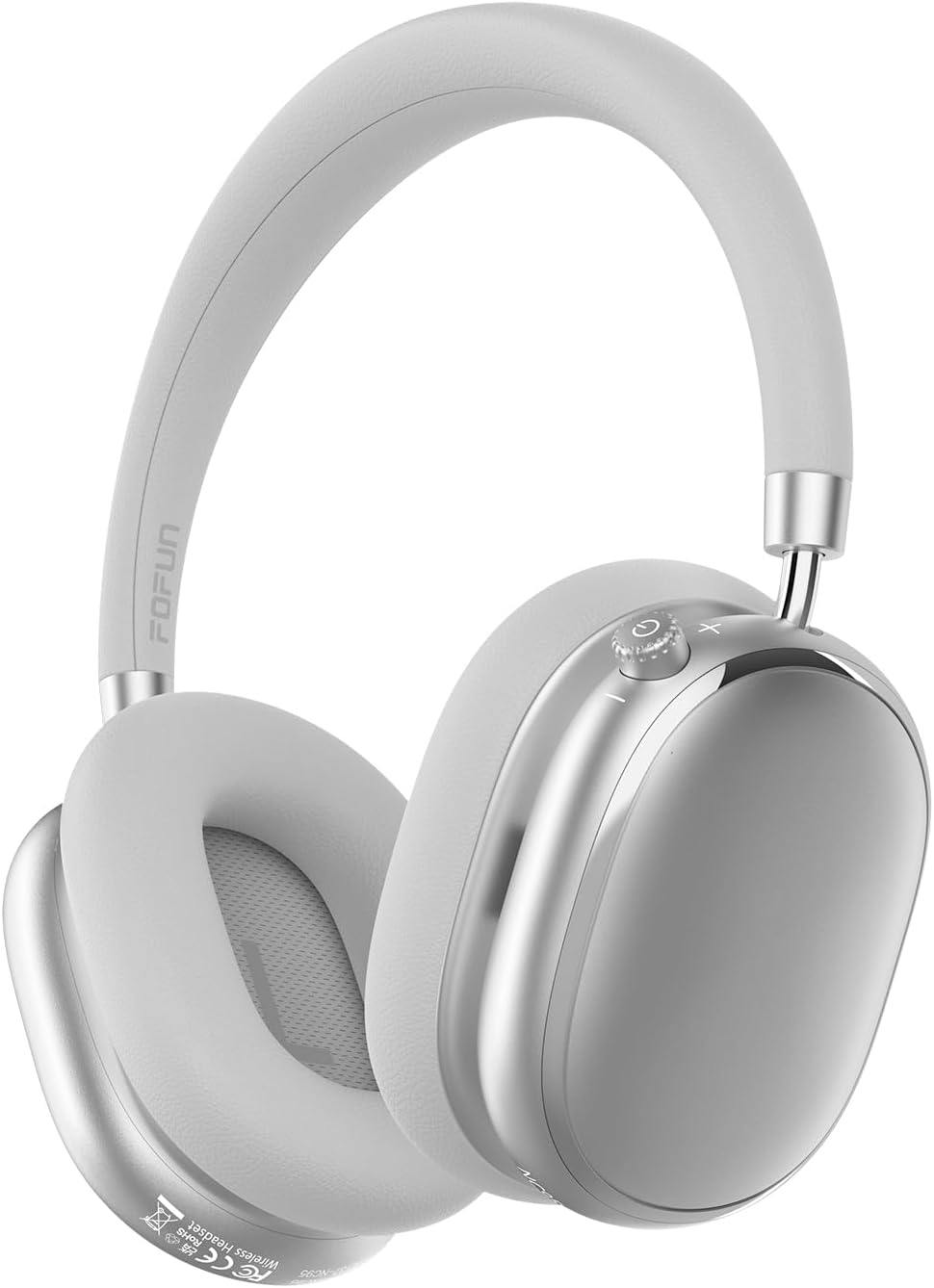 Detalle de FOFUN NC95 Bluetooth 6.0 Kopfhörer mit Hybrid-ANC, Transparenzmodus & Drehknopf