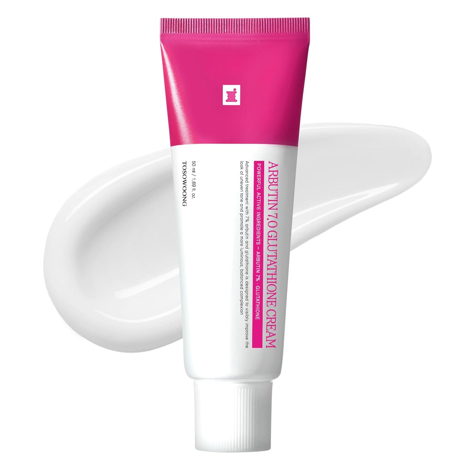 Detalle de TOSOWOONG Arbutin 7% Glutathione Cream: Brighten and even skin tone (50ml)